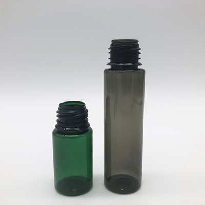 Botella redonda de líquido electrónico con logotipo personalizado, capacidad de 10 ml, 15 ml, 30 ml, 40 ml, 60 ml, 80 ml, 100 ml