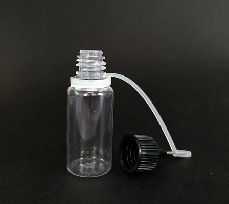 Botellas pequeñas transparentes para líquidos, capacidad 10 ml, 15 ml, 30 ml, 40 ml, 60 ml, 80 ml, 100 ml