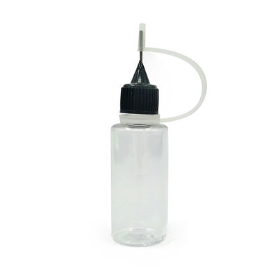 Diseño popular punta de aguja botella tapa punta de aguja aplicador botella punta de aguja exprimir botella con envío rápido