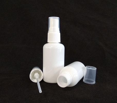 Botella de pulverización de plástico PET diaria con diseño redondo clásico