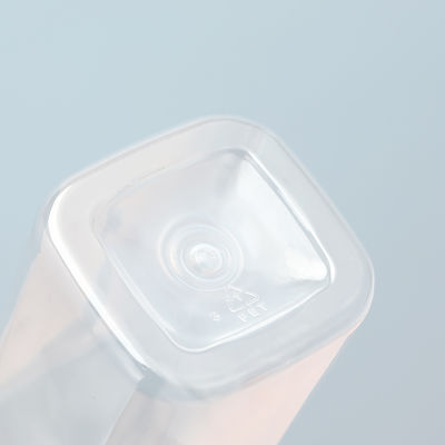 Botella PET de plástico transparente de 47 mm de diámetro para envases de suero