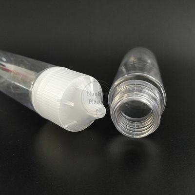 Impresión en pantalla Botella de líquido E a prueba de niños de 18 mm tamaño de cuello con diseño impreso en pantalla y tapa a prueba de niños