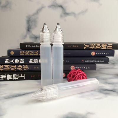 Botellas pequeñas de PET negro transparente para líquidos para soluciones de contenedores de líquidos transparentes