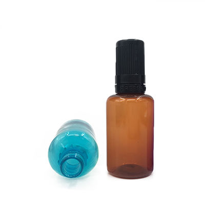 Botella de líquido electrónico tipo cuello a prueba de niños 10ml 15ml 30ml 60ml 80ml 100ml para E-Liquid