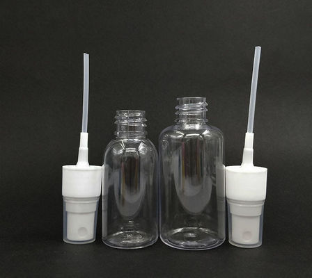 Clásico Botella de Spray PET en Ámbar para Almacenamiento de Líquidos Transparentes