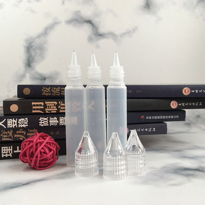 Botellas pequeñas de PET a prueba de niños para soluciones de almacenamiento y transporte de líquidos