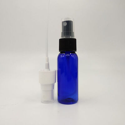 Botella rociadora de plástico PET negro clásico Superficie lisa Colores ámbar verde transparente Diseñada para soluciones de dispensación de líquidos