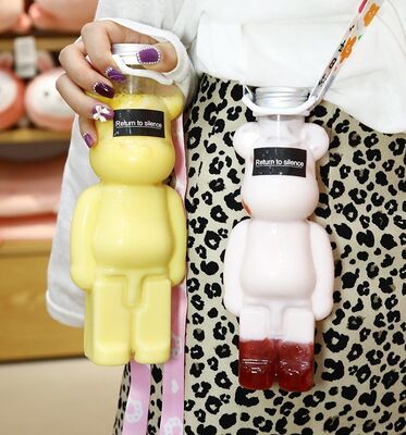 Manejar jarras de té de burbujas Sí, capacidad de 0,5 kg, material duradero, adecuado para uso comercial, perfecto para servir bebidas