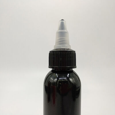 Botellas de gotero de vidrio de plástico diseñadas con superficie lisa y tipo de sellado con tapa de tornillo que proporciona contención de líquido a prueba de fugas