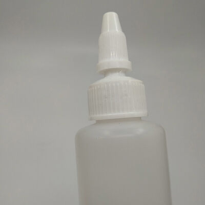 Botellas de gotero de vidrio de plástico diseñadas con superficie lisa y tipo de sellado con tapa de tornillo que proporciona contención de líquido a prueba de fugas