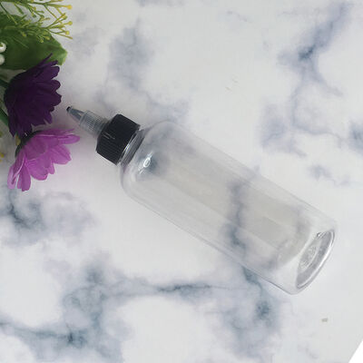 Botellas cuentagotas de plástico transparente y vidrio personalizables, adecuadas para el envasado de aceites esenciales, sueros y productos químicos de laboratorio