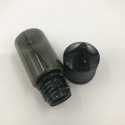 10 ml 15 ml 30 ml 40 ml 60 ml 80 ml botella líquida de 100 ml de capacidad de cuello a prueba de niños tipo E elección para el embalaje y sellado del jugo