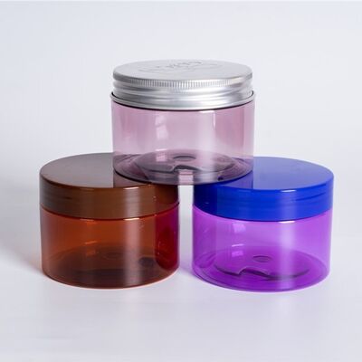 Envases de plástico de aluminio con capacidad de 2 oz 3 oz 4 oz 5 oz 6 oz 7 oz 8 oz perfectos para el embalaje y almacenamiento