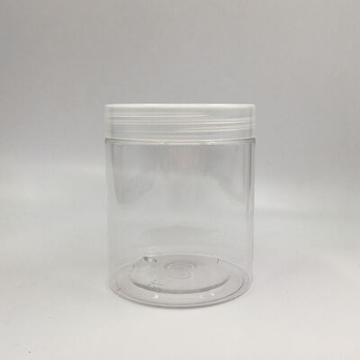 Frascos de almacenamiento de plástico con tapa de plástico, recipientes a prueba de fugas utilizados en entornos de procesamiento de alimentos y venta minorista