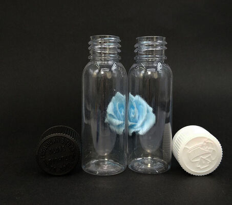 Botellas con tapa de rosca de plástico aptas para lavavajillas con impresión personalizada, perfectas para embalaje industrial y manipulación de líquidos