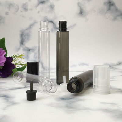 Botella de E-líquido de PET con logotipo personalizado en capacidades de 10ml 15ml 30ml 40ml 60ml 80ml 100ml Adecuado para diversas aplicaciones