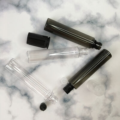 Botella de E-líquido de PET con logotipo personalizado en capacidades de 10ml 15ml 30ml 40ml 60ml 80ml 100ml Adecuado para diversas aplicaciones