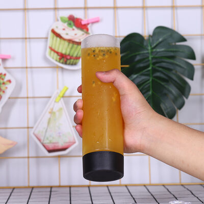 Manija Sí Botellas de té de leche 05kg Torsión en la tapa Diseño a prueba de fugas Ideal para el embalaje y distribución comercial de bebidas