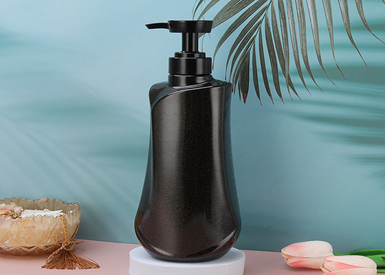 Botellas plásticas recargables negras de la loción de 4C PETG con la prueba del escape de la bomba