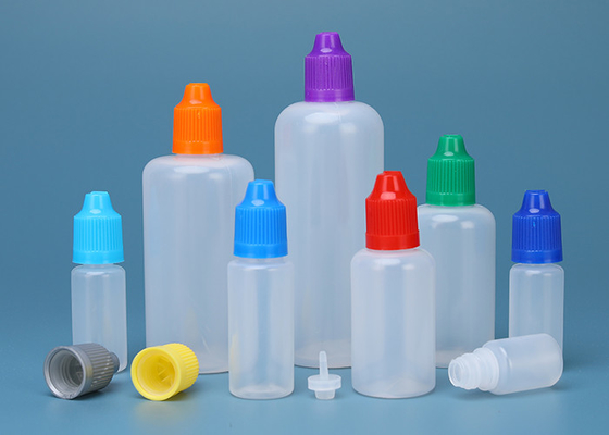 Botellas líquidas a prueba de niños del dropper de ojo de la botella 30ml del casquillo E del pisón