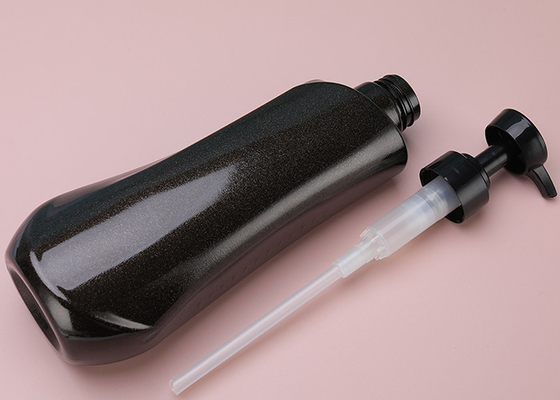 Botellas plásticas recargables negras de la loción de 4C PETG con la prueba del escape de la bomba