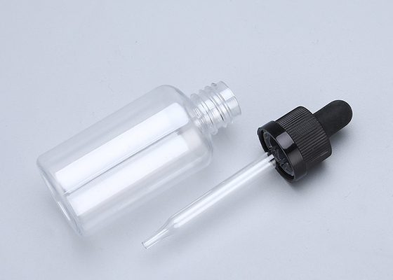 Botellas plásticas del dropper del ANIMAL DOMÉSTICO del líquido el 100% de E con los casquillos a prueba de niños