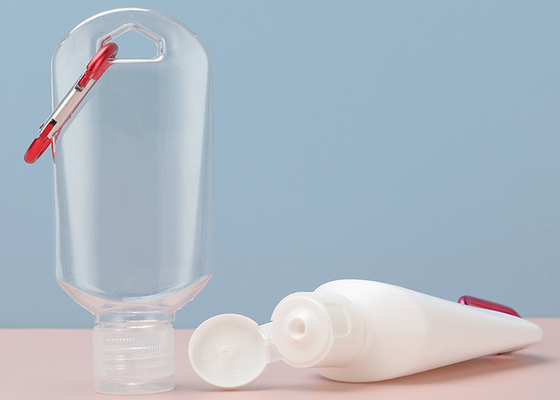 botellas vacías del desinfectante de la mano del apretón 80ml con Flip Top Cap Leakproof