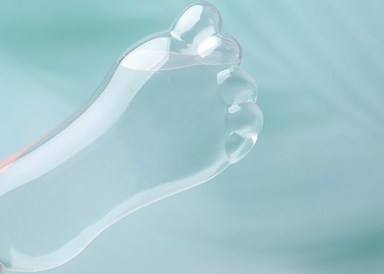 Botella recargable plástica de la cadena dominante de la forma 30ml 60ml del pie con Flip Cap
