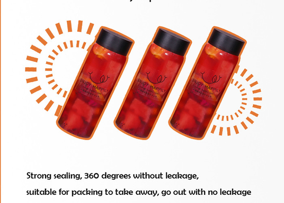 ODM OBM del OEM de Juice Milk Tea Bottles de la ronda de 500ml 550ml 600ml