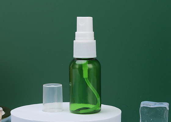 Impresión plástica de la pantalla de la botella del espray del ANIMAL DOMÉSTICO recargable verde del atomizador 20ml