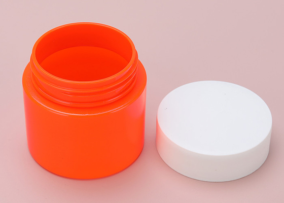 Los productos de belleza se escapan la prueba alrededor del envase de plástico ancho plástico de la boca del tarro 120ml