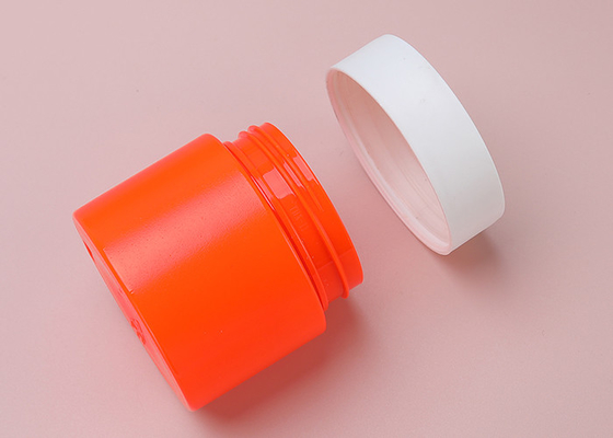 Los productos de belleza se escapan la prueba alrededor del envase de plástico ancho plástico de la boca del tarro 120ml