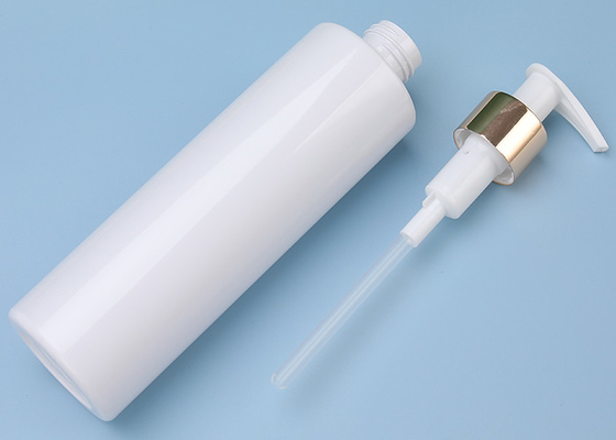 Botella líquida blanca 10oz/300ml de la bomba del dispensador de PETG 250ml