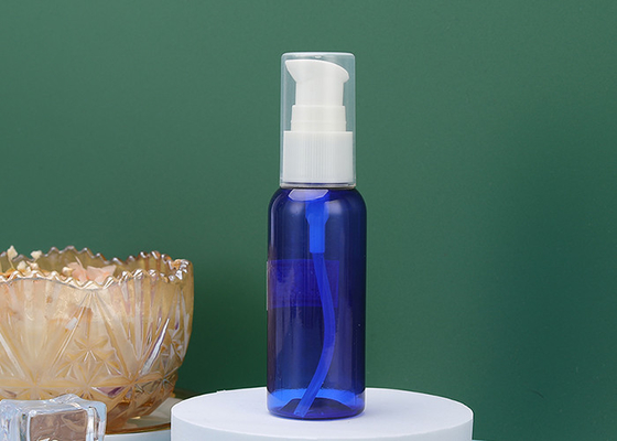 La bomba plástica azul del ANIMAL DOMÉSTICO de la loción del SGS embotella 60ml BPA libre