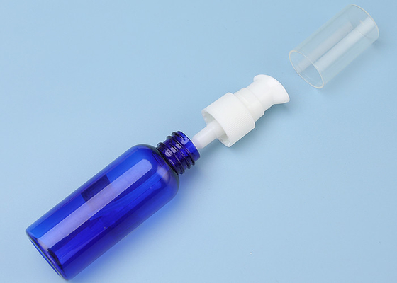 La bomba plástica azul del ANIMAL DOMÉSTICO de la loción del SGS embotella 60ml BPA libre
