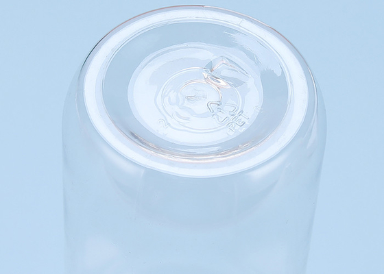 OD transparente 22m m Flip Cap Plastic Lotion Bottles 280ml 300ml