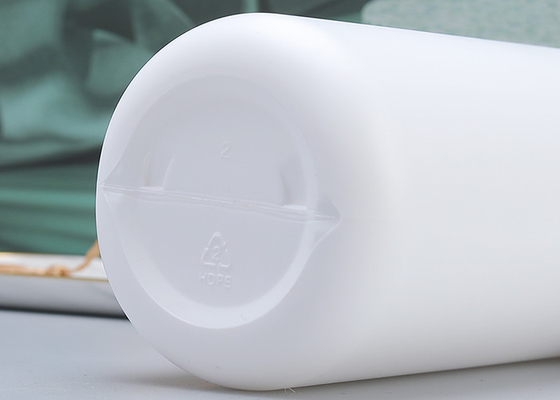Categoría alimenticia blanca de la botella de la bomba de la loción del HDPE material puro del 100%