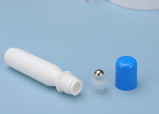 botella a prueba de choques de la bola de rodillo del HDPE de la botella de la crema del ojo 15ml