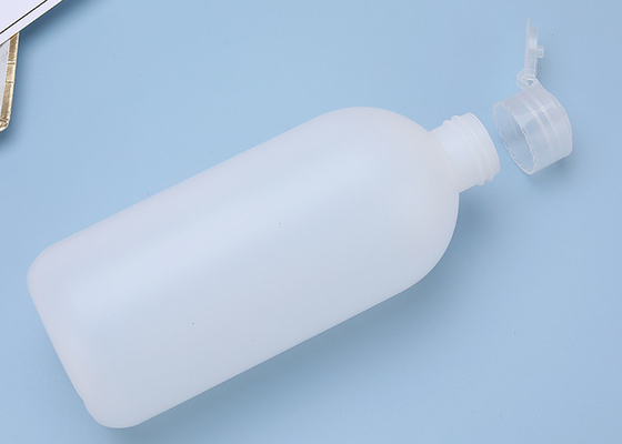 Botellas plásticas libres del top del tornillo del látex PE de BPA con Flip Cap 70*167m m