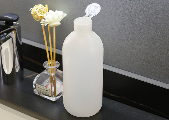 Botellas plásticas libres del top del tornillo del látex PE de BPA con Flip Cap 70*167m m