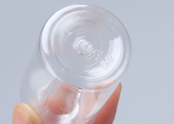 El dropper del plástico transparente del aceite esencial 50ml 30ml embotella la impresión de la pantalla