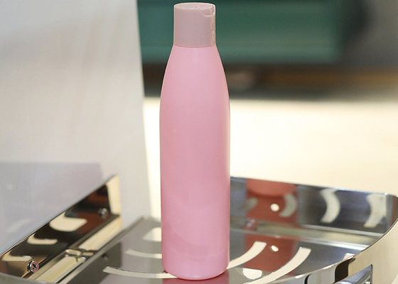 Botella plástica recargable del ANIMAL DOMÉSTICO del champú 240ml con el casquillo del disco