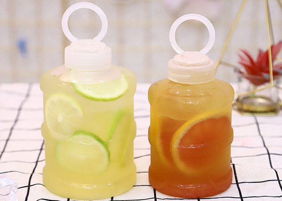 el té de la leche 500ml no embotella ningún escaparse Juice Bottles plástico