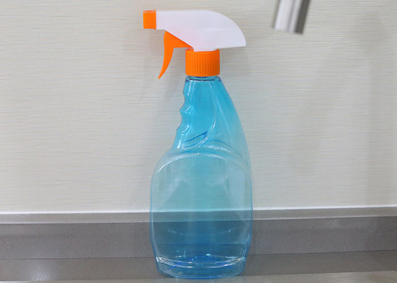 Botella plástica del rociador del disparador 500ml del calibre 25m m para las soluciones de limpieza