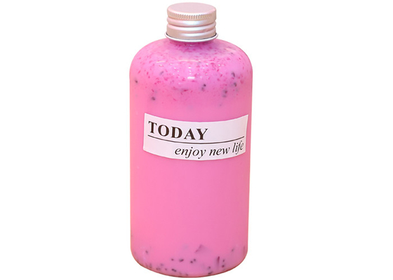 Casquillo de aluminio vacío de H el 13.8cm Juice Milk Tea Bottles With