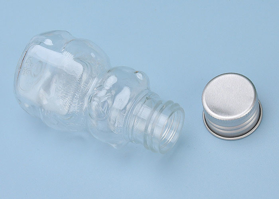el ANIMAL DOMÉSTICO plástico de la bebida 30ml embotella para el té de la leche con el casquillo de aluminio