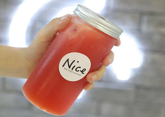 Juice Bottles For Milk Tea reutilizable plástico 350ML 500ML