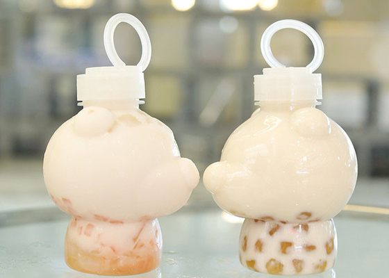Tire de Ring Cover Milk Tea Bottles 400ml Juice Bottles comprensible