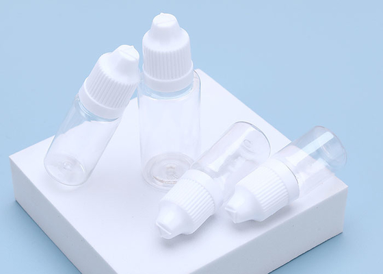 Botellas líquidas comprensibles del dropper de ojo 20ml E con el casquillo a prueba de niños