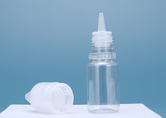 Botella líquida comprensible vacía del dropper del descenso de ojo 10ml con el casquillo